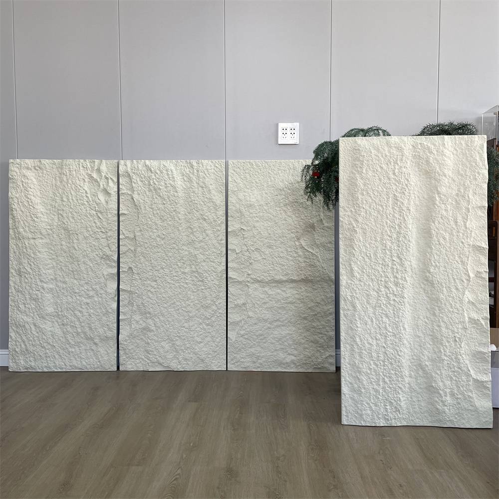 تركيب صفائح حجريه 